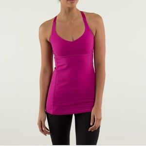 Lululemon Tank Top bra Raspberry Pink 6